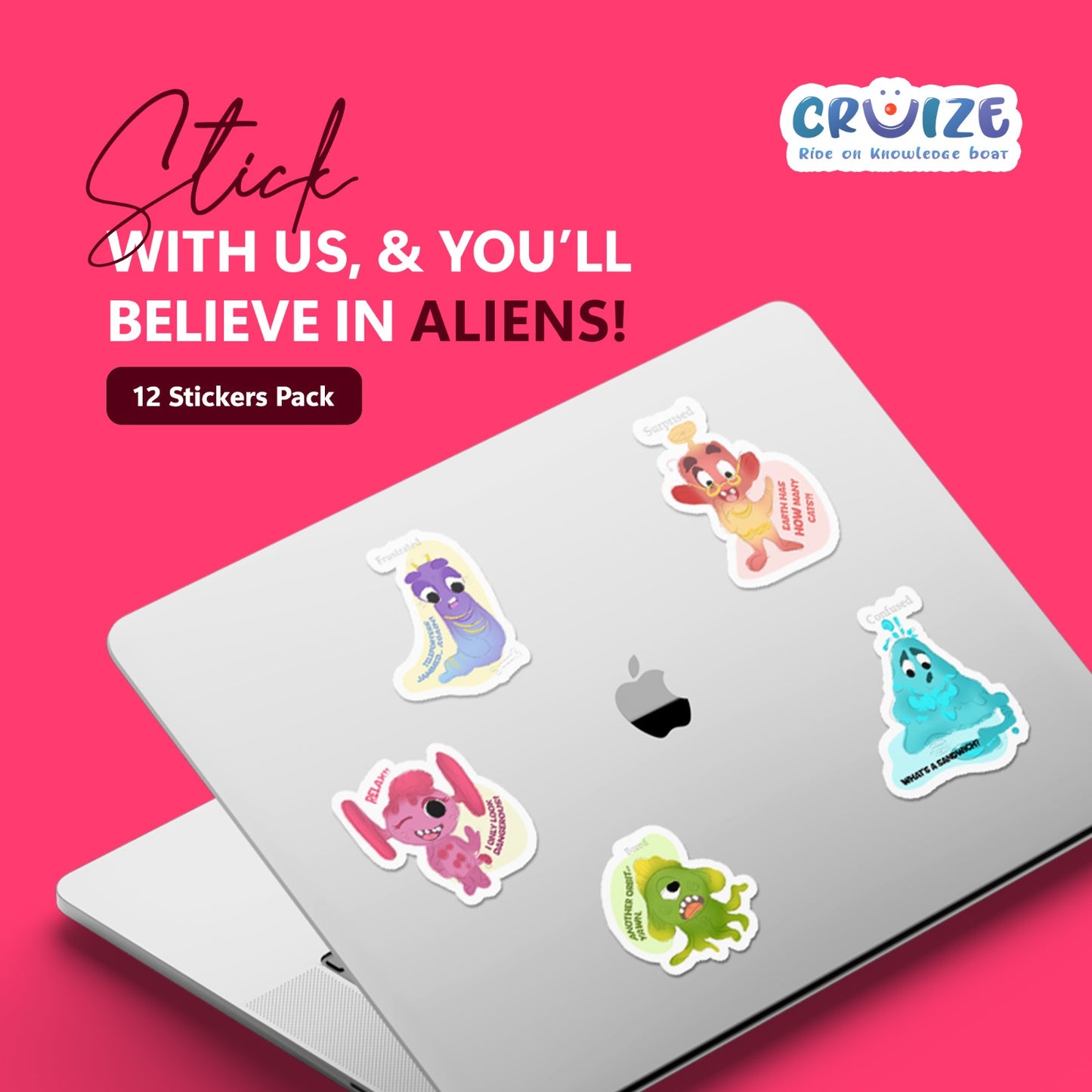 Alien Adventure Stickers – Out-of-This-World Fun!